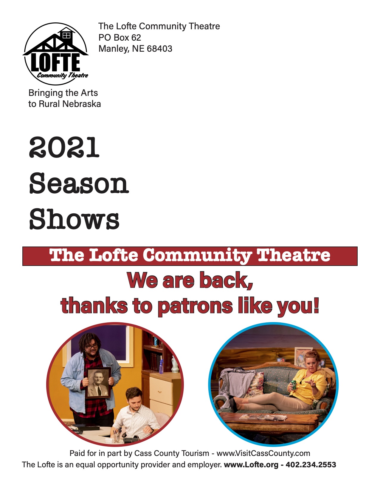 Lofte 2021 Season Flyer Email Version Final Updates 1