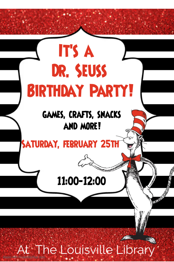 Dr Seuss Party
