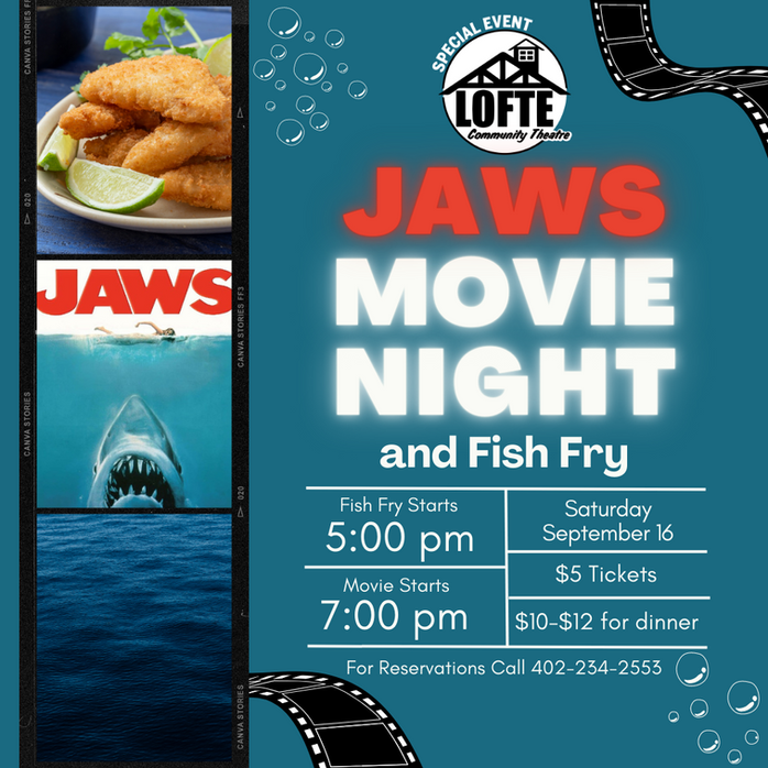 Lofte jaws movie night