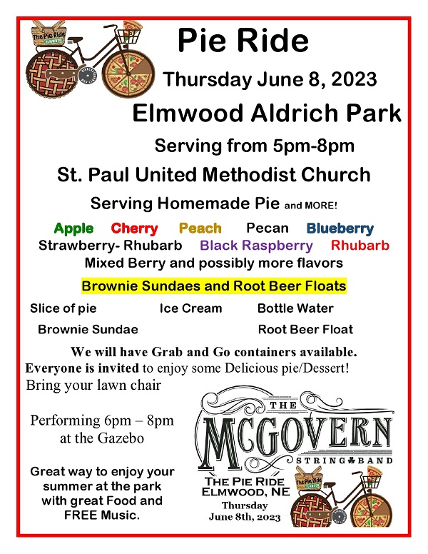 Pie Ride flyer 6 8 2023