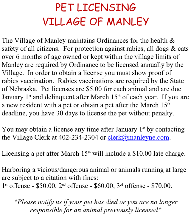 pet licensing 2022