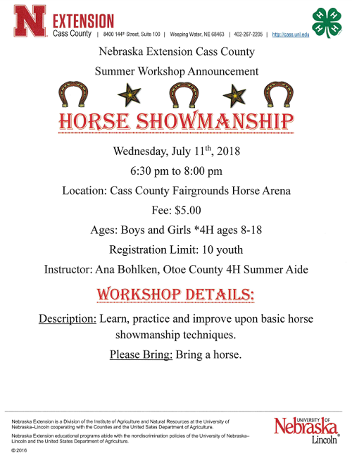 4H horsemanship