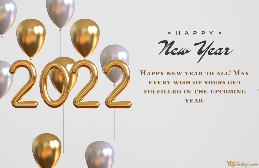happy new year 2022 card with balloons 774fe